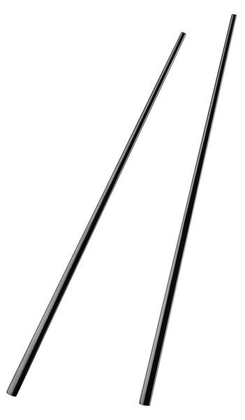 MIKADO Hůlky 2 ks - černá