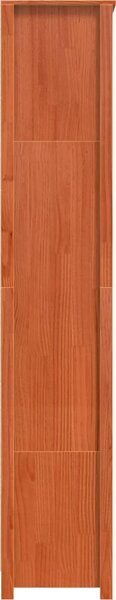 VidaXL Knihovna 80 x 35 x 183 cm masivní borovice [869976] Barva: Bílá