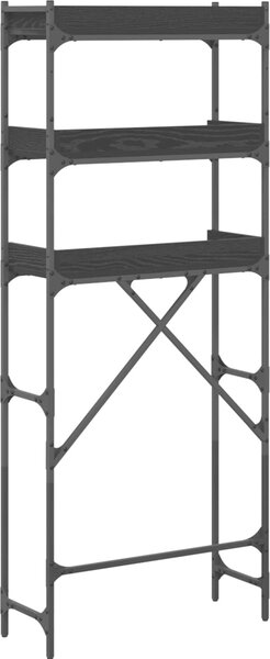 VidaXL Regál nad pračku 67 x 25 x 163 cm kompozitní dřevo [883552] Barva: dub sonoma