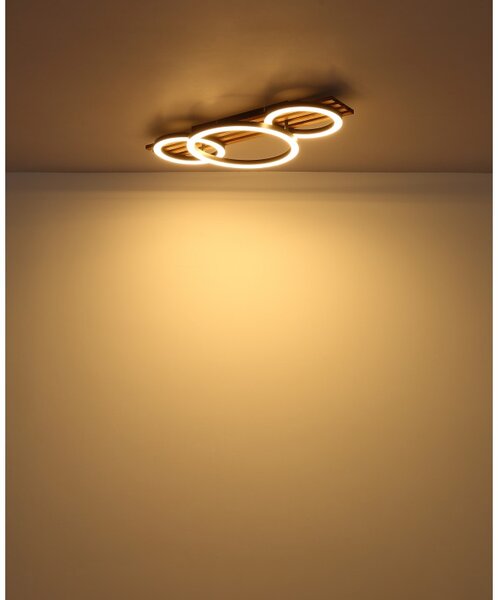 Globo TISHA 67353D3 LED přisazené stropní svítidlo | 24W LED | 1200lm | 3000K