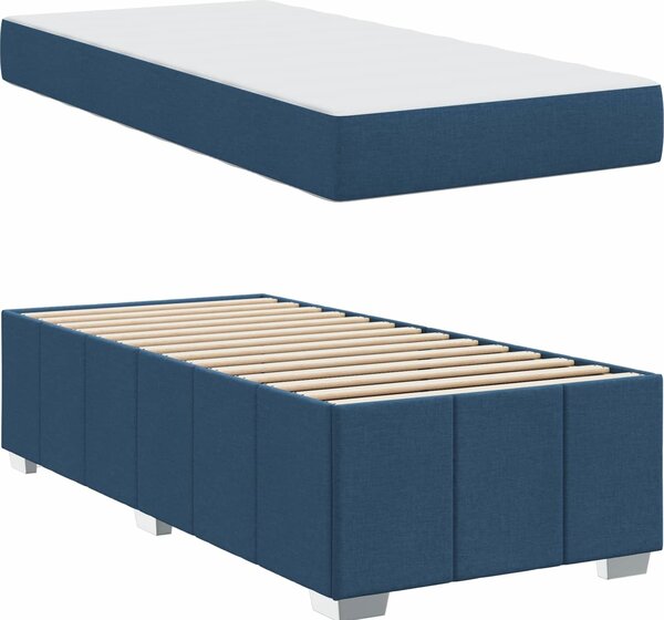 VidaXL Rám postele 80 x 200 cm textil [3398250] Barva: Tmavě šedá