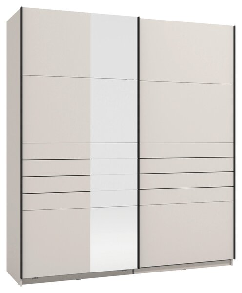SKŘÍŇ S POSOUVACÍMI DVEŘMI, kašmírová, 195/217,5/60 cm Xora - Šatní skříně
