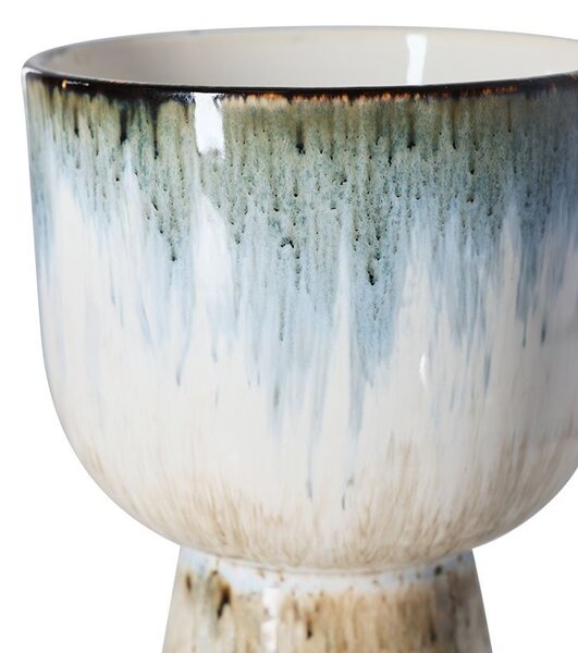 Kameninový obal na květináč Retro Glacier - Ø 16,5*24 cm - HKLIVING