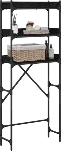 VidaXL Regál nad pračku 67 x 25 x 163 cm kompozitní dřevo [883552] Barva: dub sonoma