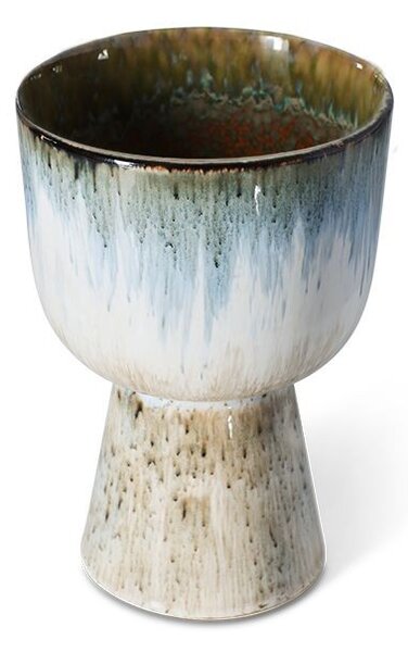 Kameninový obal na květináč Retro Glacier - Ø 16,5*24 cm - HKLIVING