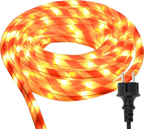 VidaXL Světelný provaz s lanovým světlem 100 m PVC [42018938] Barva: Studená bílá
