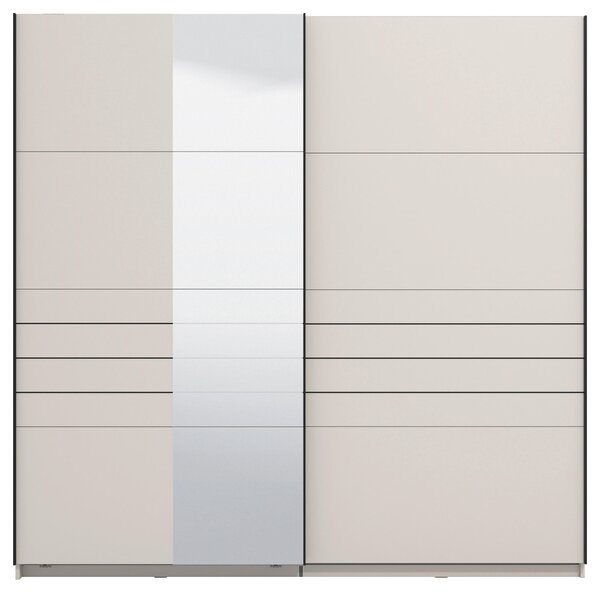 SKŘÍŇ S POSOUVACÍMI DVEŘMI, kašmírová, 220/217,5/61 cm Xora - Šatní skříně