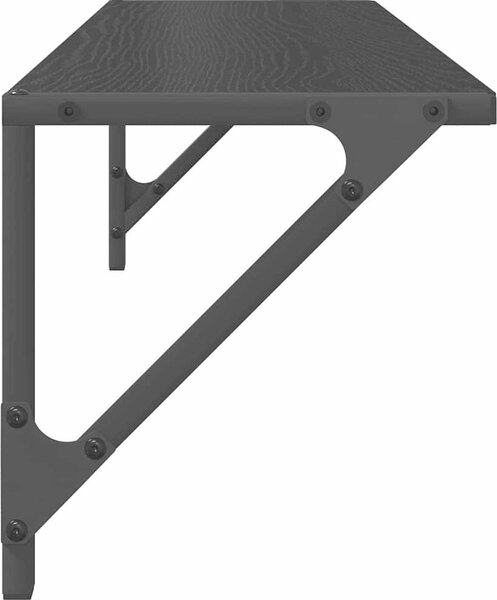 VidaXL Nástěnné police 2 ks, , 80 x 25 x 25,5 cm, z umělého dřeva [882861] Barva: dub sonoma