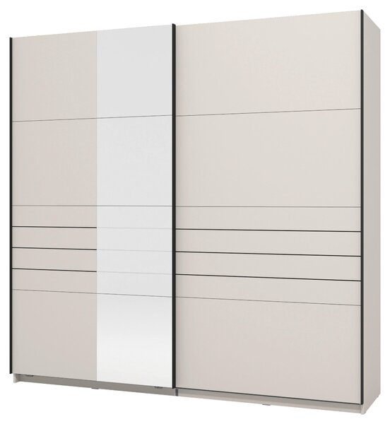 SKŘÍŇ S POSOUVACÍMI DVEŘMI, kašmírová, 220/217,5/61 cm Xora - Šatní skříně