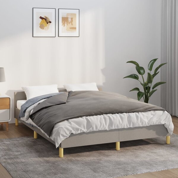 VidaXL Zátěžová deka 7 kg Textil [350828] Barva: Šedá, Velikost: 155 x 220 cm