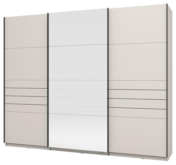 SKŘÍŇ S POSOUVACÍMI DVEŘMI, kašmírová, 270/217,5/61 cm Xora - Šatní skříně