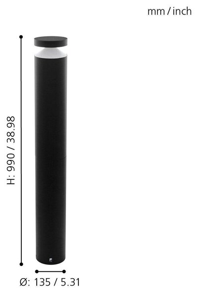 EG 97304 Venkovní stojací svítidlo MELZO 97304 - EGLO
