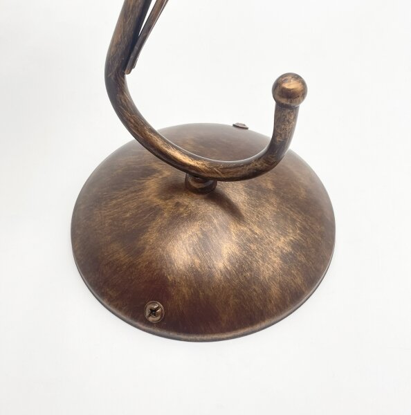 Nástěnná lampa COBRA 1xE27/60W/230V bronz/patina