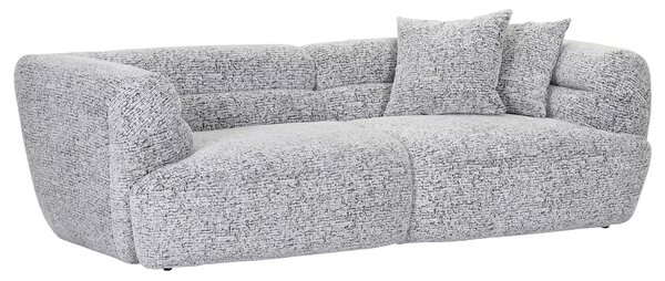 POHOVKA BIG SOFA, textil, černá, bílá Carryhome - Pohovky