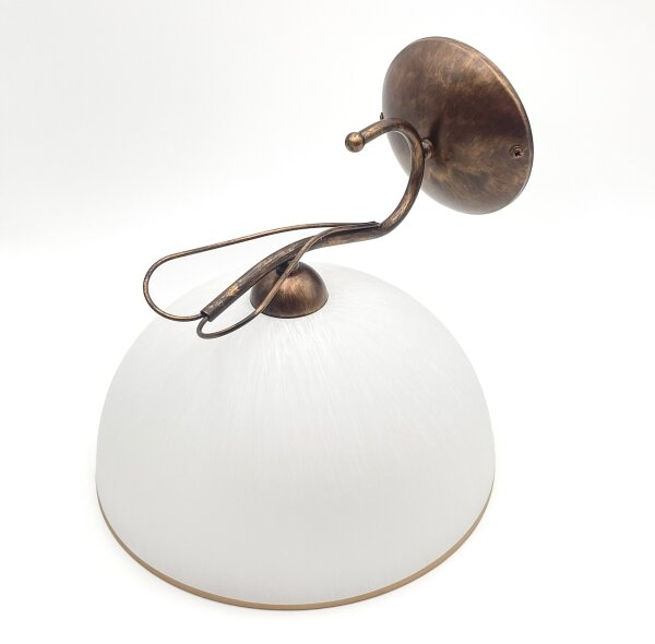 Nástěnná lampa COBRA 1xE27/60W/230V bronz/patina