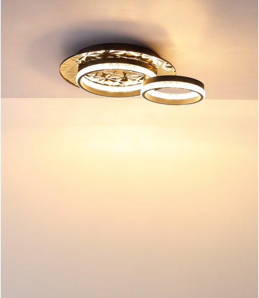 Globo DELLA II 67361G LED přisazené stropní svítidlo | 24W LED | 845lm | 3000K