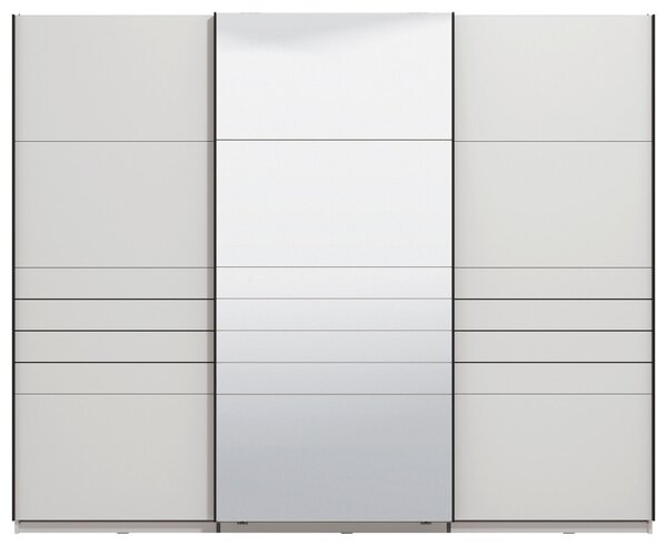 SKŘÍŇ S POSOUVACÍMI DVEŘMI, bílá, 270/217,5/61 cm Xora - Šatní skříně