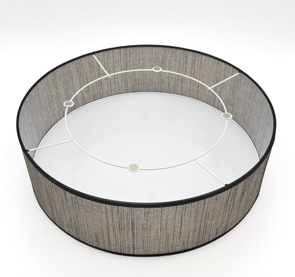 Stropní svítidlo SIRJA 2xE27/15W/230V pr. 45 cm hnědá
