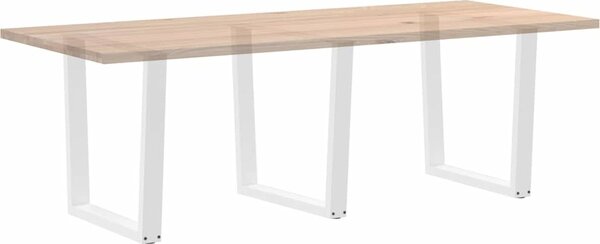 VidaXL Nohy k jídelnímu stolu ve tvaru V, 2 ks, , 80 x (72-73,3) cm, ocel [4012665] Barva: antracitová