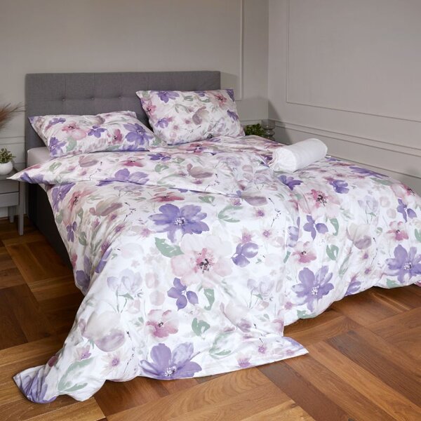 Povlečení SATÉN TENCEL DESIGN alice pastelová 140 x 200/70 x 90 cm