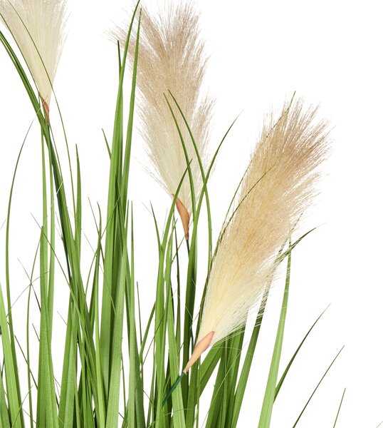 Umělá rostlina PAMPAS GRASS 130 cm Zelená