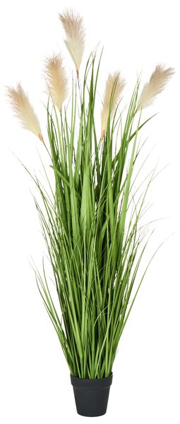 Umělá rostlina PAMPAS GRASS 130 cm Zelená