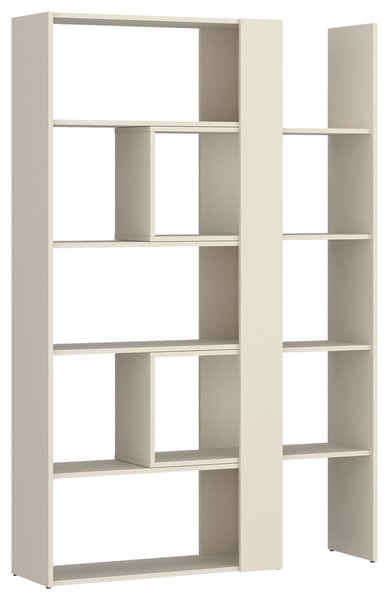 REGÁL, kašmírová, 82-146/180/35 cm Modern Living - Knihovny