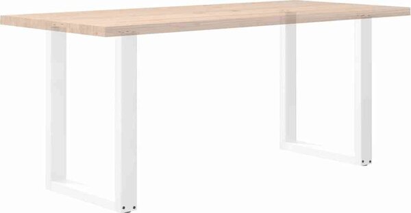 VidaXL Nohy k jídelnímu stolu ve tvaru U, 2 ks, ocel, 60 x (72-73) cm, ocel [4013180] Barva: Černá