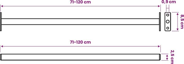 VidaXL Nastavitelná bezpečnostní zábrana na okno 3 ks 710–1 200 mm [42031313] Barva: Stříbrná