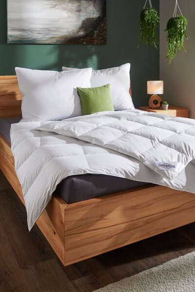 CELOROČNÍ PŘIKRÝVKA, 140/200 cm, peří, prachové peří Sleeptex - Přikrývky