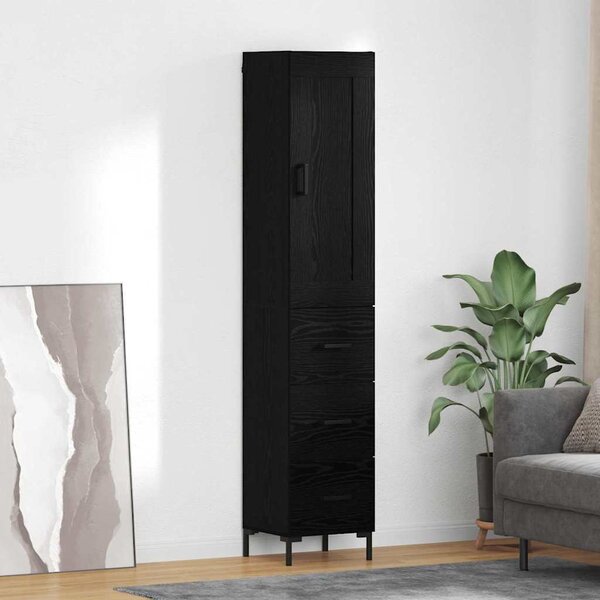 VidaXL Skříň highboard 34,5 x 34 x 180 cm kompozitní dřevo [3416061] Barva: dub sonoma