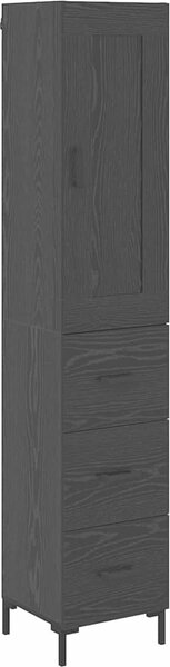 VidaXL Skříň highboard 34,5 x 34 x 180 cm kompozitní dřevo [3416061] Barva: dub sonoma