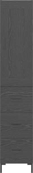 VidaXL Skříň highboard 34,5 x 34 x 180 cm kompozitní dřevo [3416061] Barva: dub sonoma