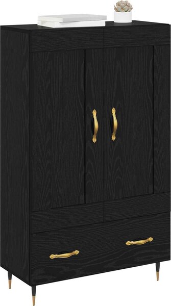 VidaXL Skříň highboard 69,5 x 31 x 115 cm kompozitní dřevo [882552] Barva: kouřový dub