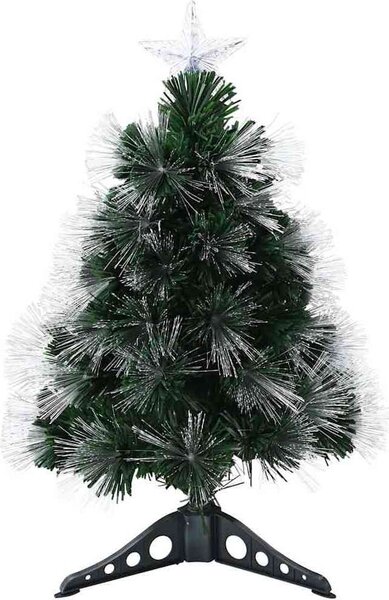 VidaXL Umělý vánoční stromeček Zelená 64 cm PVC [42019341]