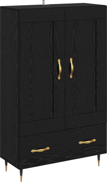 VidaXL Skříň highboard 69,5 x 31 x 115 cm kompozitní dřevo [882552] Barva: kouřový dub
