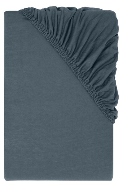 Livarno® Žerzejové napínací prostěradlo, 140–160 x 200 cm (modrá) (100407793001)