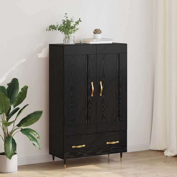 VidaXL Skříň highboard 69,5 x 31 x 115 cm kompozitní dřevo [882552] Barva: kouřový dub