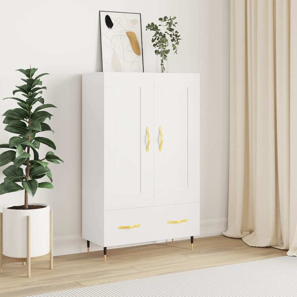 VidaXL Skříň highboard 69,5 x 31 x 115 cm kompozitní dřevo [882552] Barva: kouřový dub