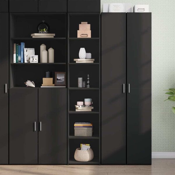VidaXL Skříň highboard 40 x 41 x 185 cm kompozitní dřevo [3446623] Barva: Bílá