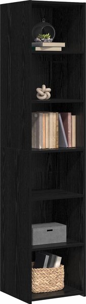 VidaXL Skříň highboard 40 x 41 x 185 cm kompozitní dřevo [3446623] Barva: Bílá