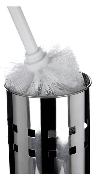 WC štětka z nerezové oceli v matně stříbrné barvě Indy – Premier Housewares