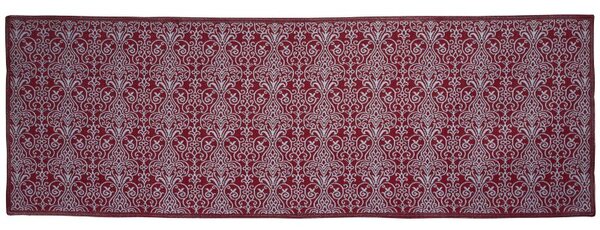 Prostírání MOTIV LUREX ornament červenostříbrná prostírání cca 30 x 45 cm