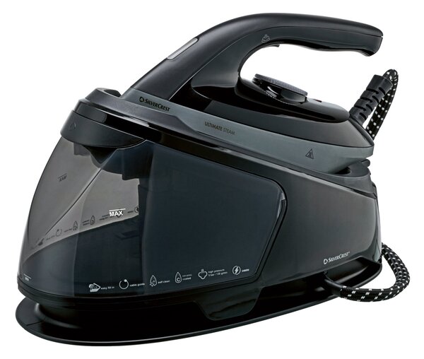Silvercrest® Napařovací žehlička s parní stanicí Sdsb 2400 B1 (100408719)