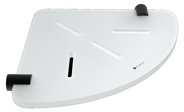 Nimco Bormo černá rohová police IXI BRC X208-90