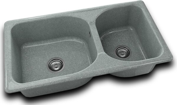 RETRO DVOUDŘEZ 90x49cm PLATINUM