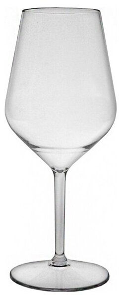 Čirá nerozbitná plastová sklenička na víno 470 ml