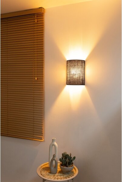 Brilagi - LED Nástěnné svítidlo BOHO STYLE 1xE27/15W/230V hnědá