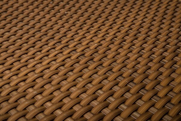 RATTANART Balkonová zástěna ratan výška 90 cm medová