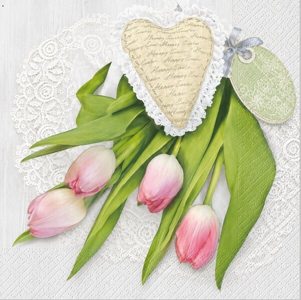 Ubrousky Tulipány se srdcem 3400442